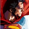 Superman Close Up Paint By Numbers