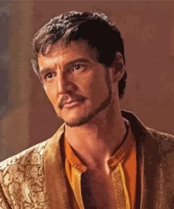 Pedro Pascal GOT Character Paint By Numbers
