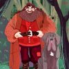Hagrid And His Dog paint by numbers