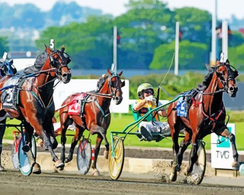 Hambletonian Stakes paint by numbers