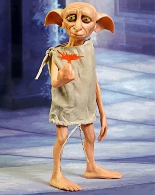 Harry Potter Dobby Paint By Numbers