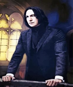 Professor Snape Character paint by numbers