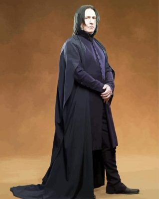 Professor Severus Snape paint by numbe