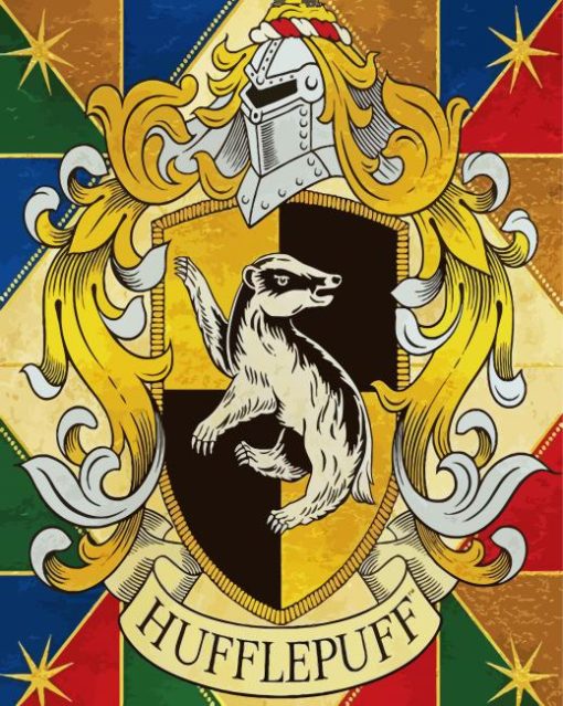 Harry Potter Hufflepuff Paint By Numbers