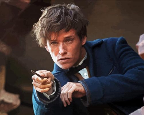 Newt Scamander  Paint By Numbers