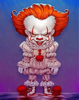 Pennywise Art paint by numbers
