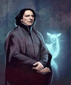 Severus Snape paint by numbers