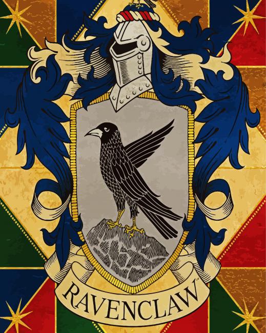 Harry Potter Ravenclaw Logo Paint By Numbers - Paint By Numbers
