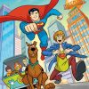 Scooby Doo And Superman Paint By Numbers