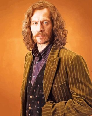 Sirius Black From Harry Potter Paint By Numbers