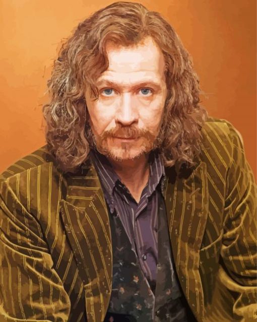 Aesthetic Sirius Black From Harry Potter Paint By Numbers