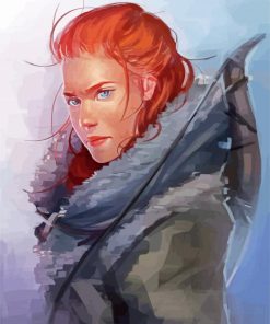 Aesthetic Ygritte Art Paint By Numbers