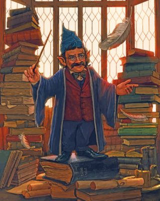 Flitwick Harry Potter Paint By Numbers