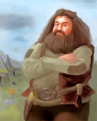 Giant Hagrid  paint by numbers