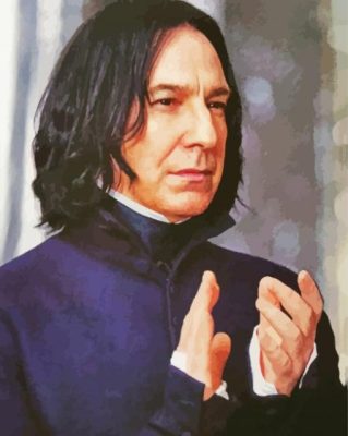Aesthetic Professor Severus Snape paint by numbers