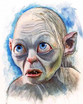 Smeagol Art Paint By Numbers