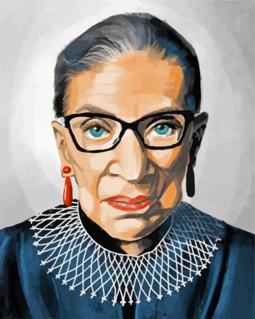 Ruth Bader paint by numbers