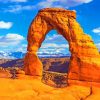 Arches National Park Landscape Paint By Numbers