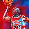 Michael Jordan The Goat paint by numbers