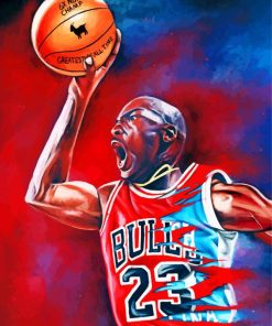 Michael Jordan The Goat paint by numbers