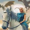 Daenerys Targaryen Art Paint By Numbers