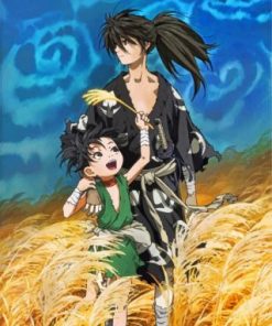 Dororo Anime paint by numbers