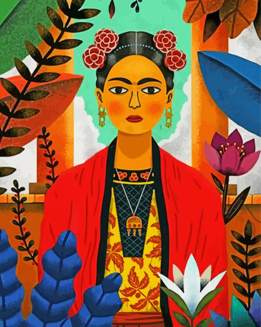 Frida Kahlo Paint By Numbers
