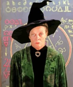 Harry Potter Minerva Mcgonagall paint by numbers