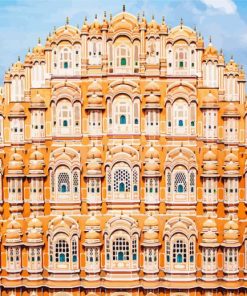 Hawa Mahal Paint By Numbers