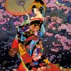 Japanese Classic Woman Paint By Numbers