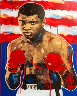 Muhammad Ali - Paint By Numbers - Painting By Numbers