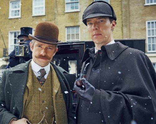 Sherlock And John Watson paint by numbers