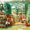 The Blossom Shop painting by numbers