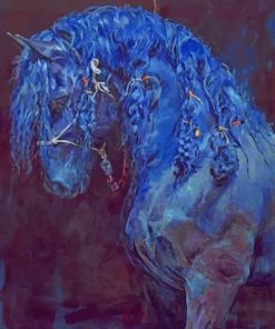The Blue Horse Paint By Numbers