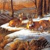 White Tailed Deers Paint By Numbers