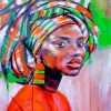 Aesthetic Black Woman paint by numbers