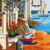Antique Harbor Paint By Numbers