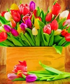 Bouquets Of Tulips Paint By Numbers