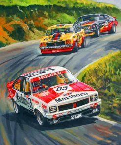 Brock Bathurst 1979 paint by numbers