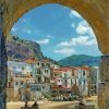 Cefalu Italy paint by numbers