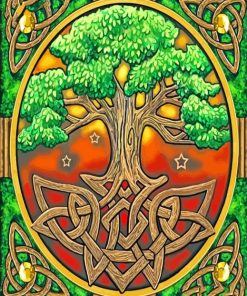 Celtic Tree Of Life painting by numbers