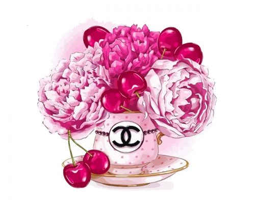 Chanel Flowers paint by numbers