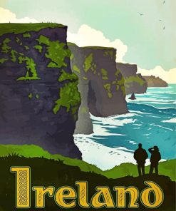 Cliffs Of Moher Ireland Paint By Numbers