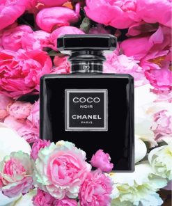 Black Coco Chanel Paint By Numbers
