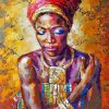 Cool Black Woman Paint By Numbers