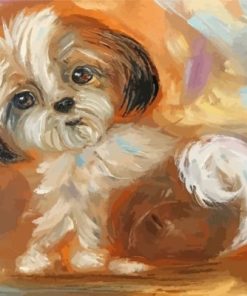Shih Tzu Paint By Numbers