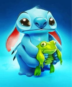 Cute Stitch Paint By Numbers