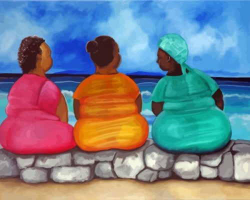 Fat Women Paint By Numbers