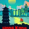 Hong Kong Illustration paint by numbers