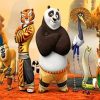 Kung Fu Panda Animation Paint By Numbers